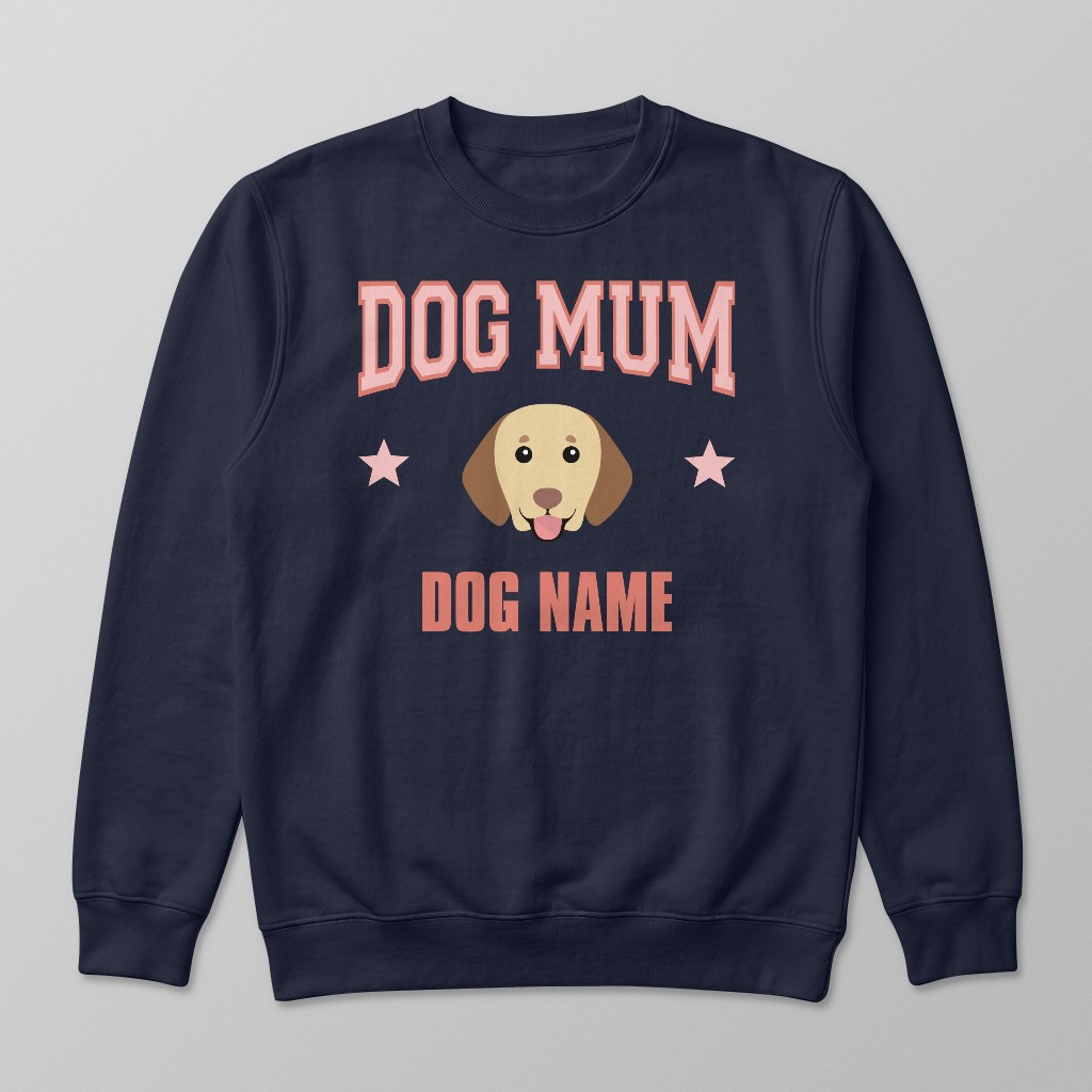 Dog Mum: Personalised {breedFullName} Sweatshirt