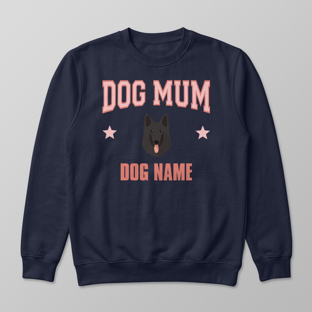 Dog Mum: Personalised {breedFullName} Sweatshirt