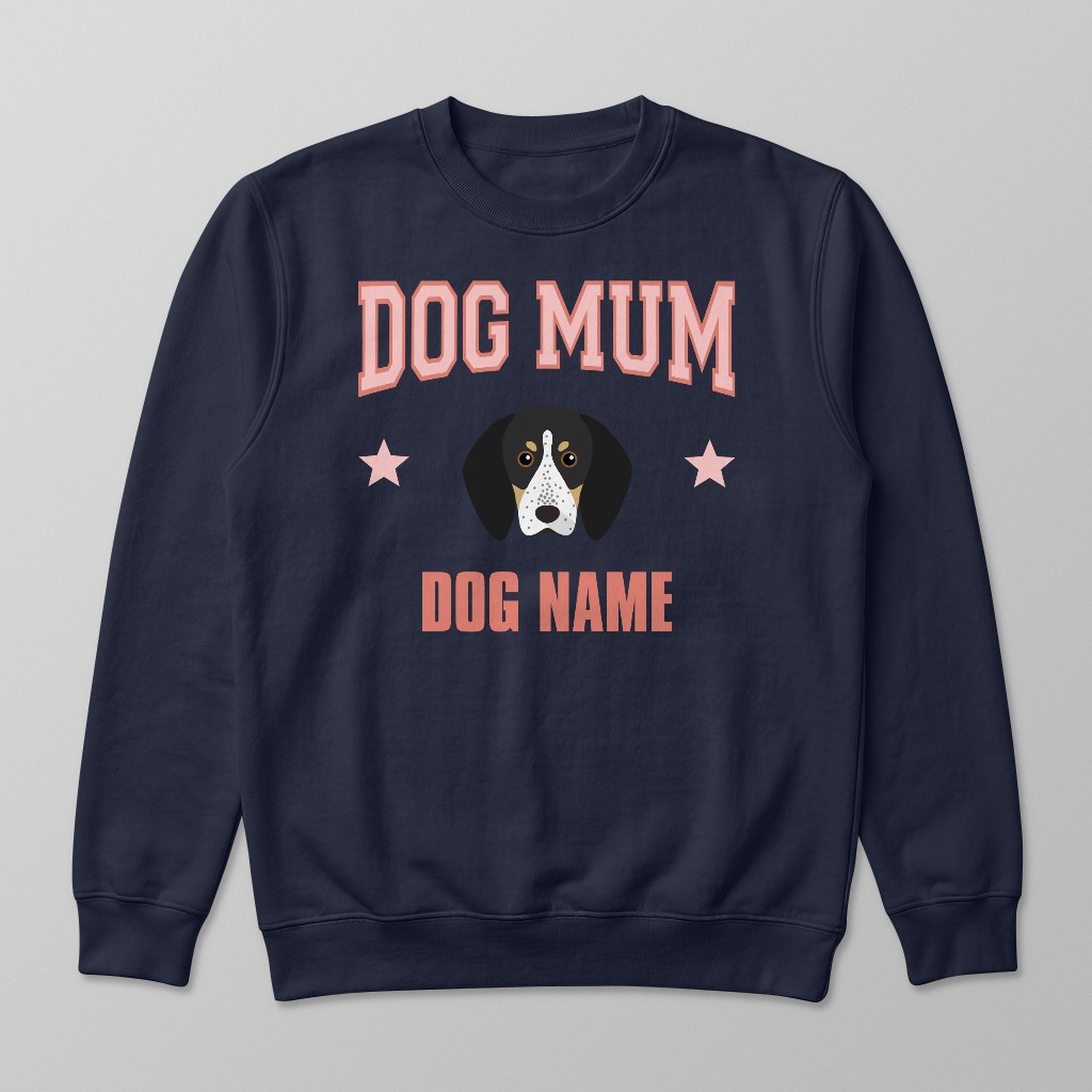 Dog Mum: Personalised {breedFullName} Sweatshirt
