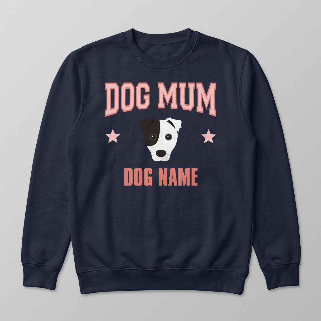Dog Mum: Personalised {breedFullName} Sweatshirt
