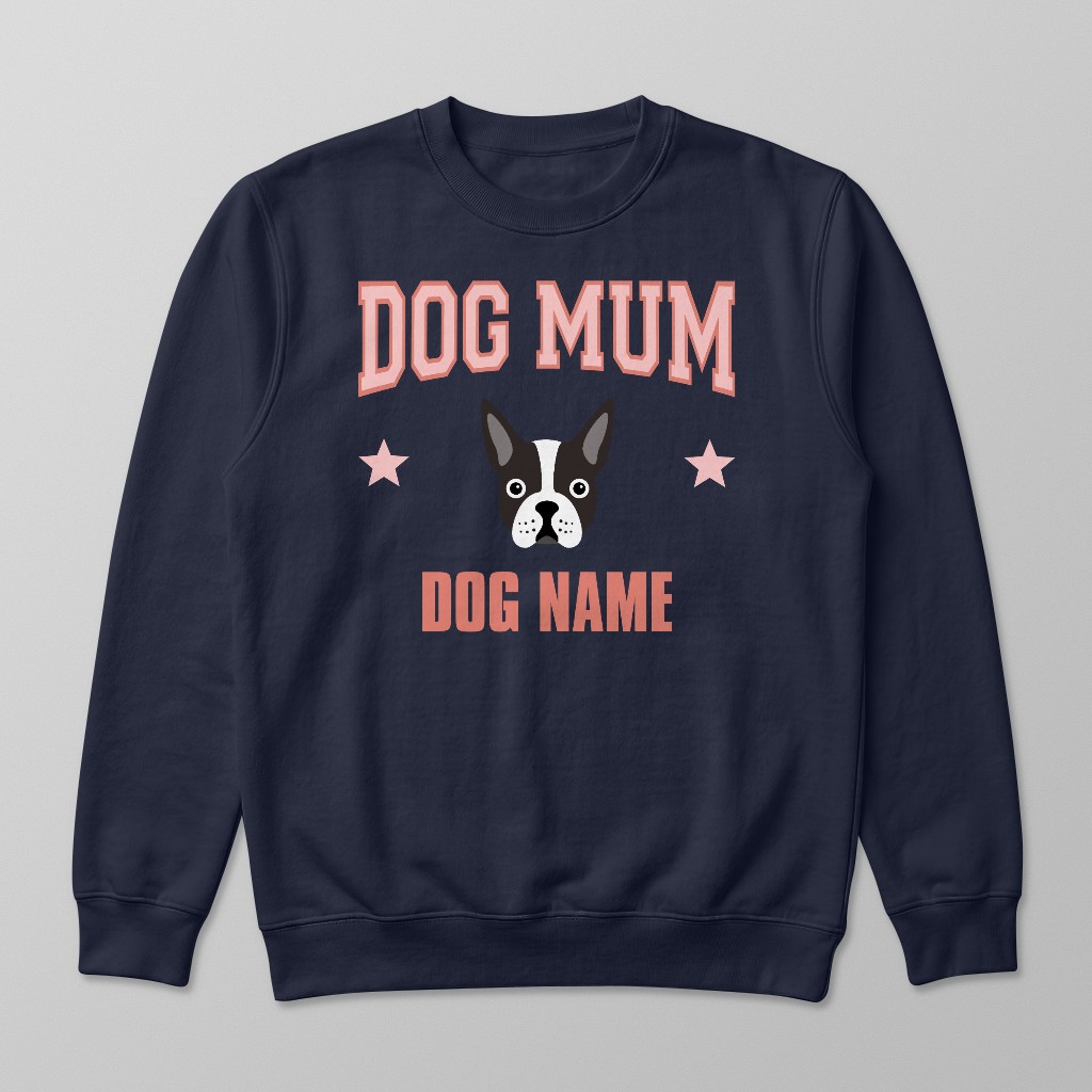 Dog Mum: Personalised {breedFullName} Sweatshirt
