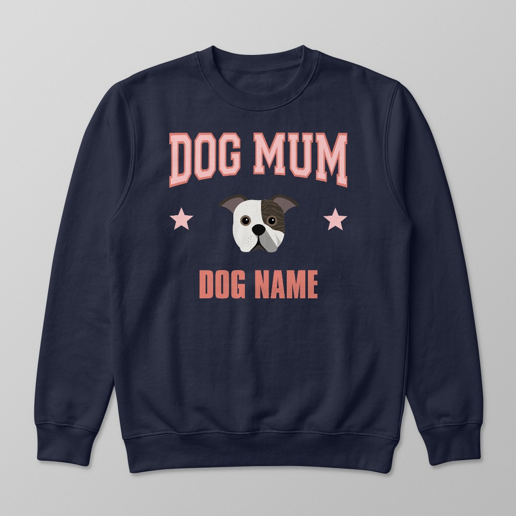 Dog Mum: Personalised {breedFullName} Sweatshirt