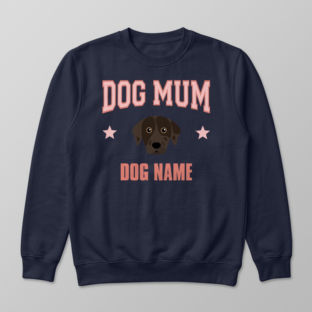 Dog Mum: Personalised {breedFullName} Sweatshirt