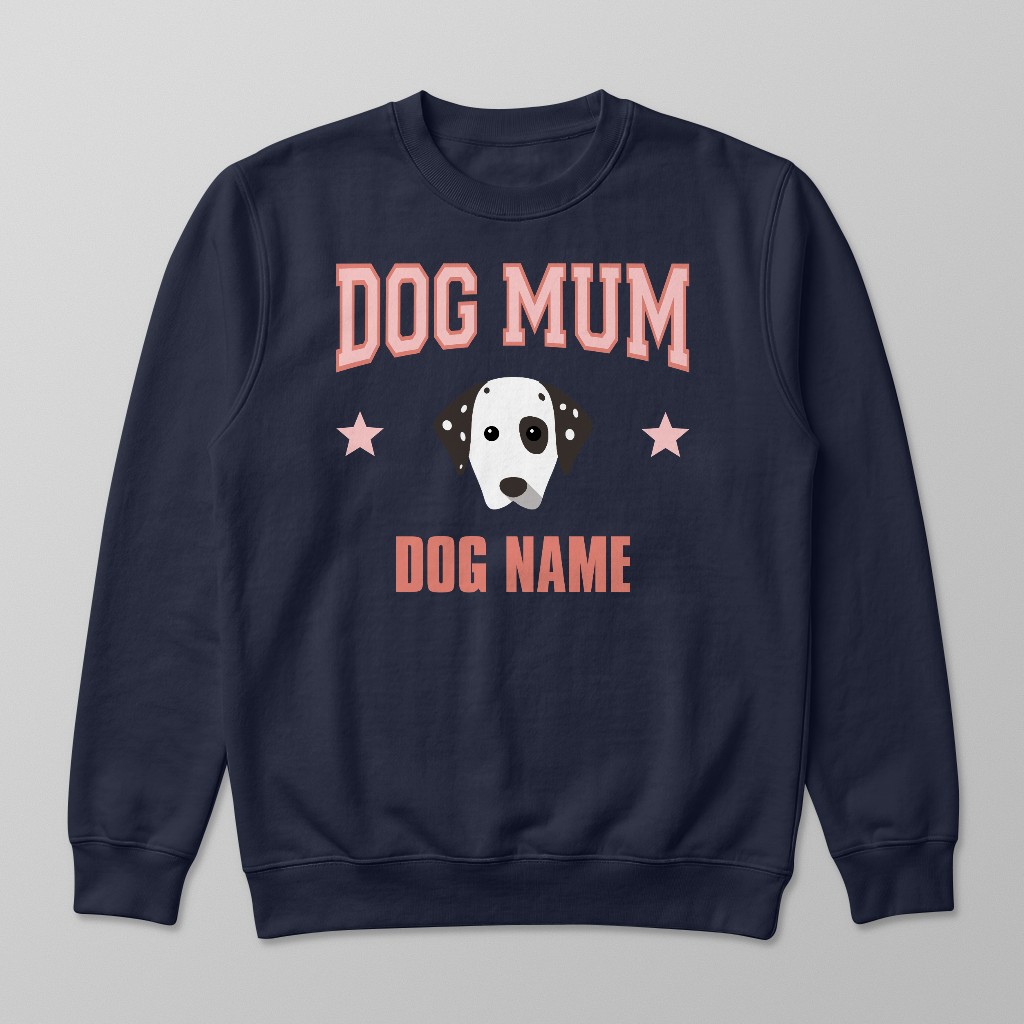 Dog Mum: Personalised {breedFullName} Sweatshirt