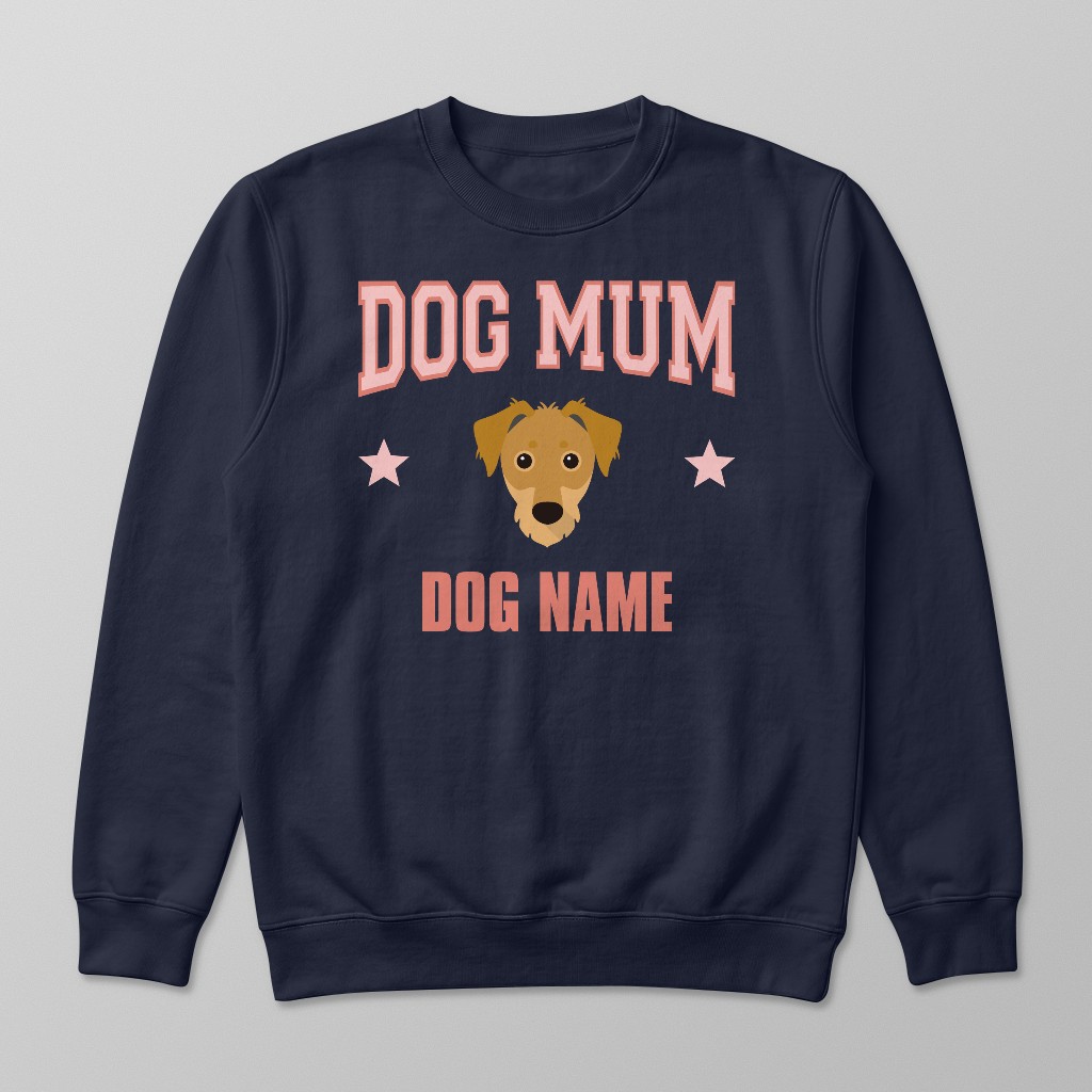 Dog Mum: Personalised {breedFullName} Sweatshirt