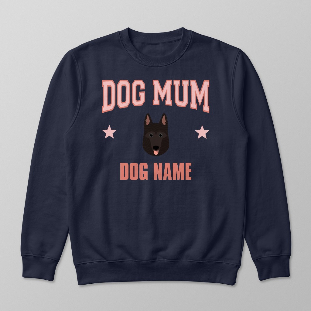 Dog Mum: Personalised {breedFullName} Sweatshirt