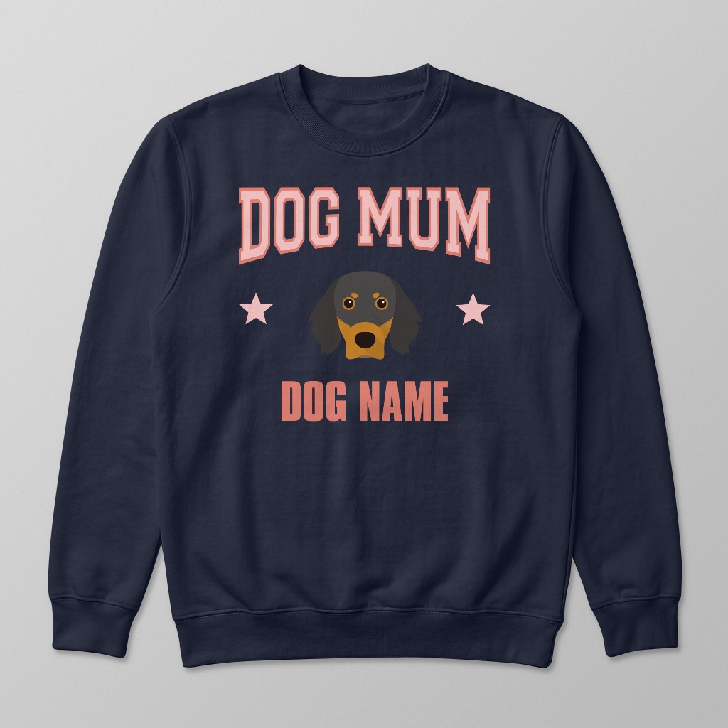 Dog Mum: Personalised {breedFullName} Sweatshirt