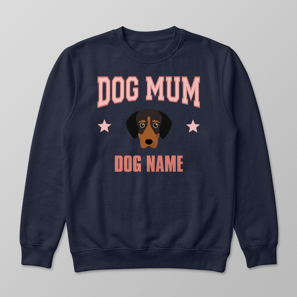Dog Mum: Personalised {breedFullName} Sweatshirt