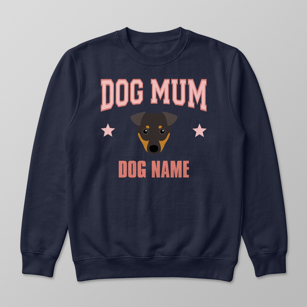 Dog Mum: Personalised {breedFullName} Sweatshirt