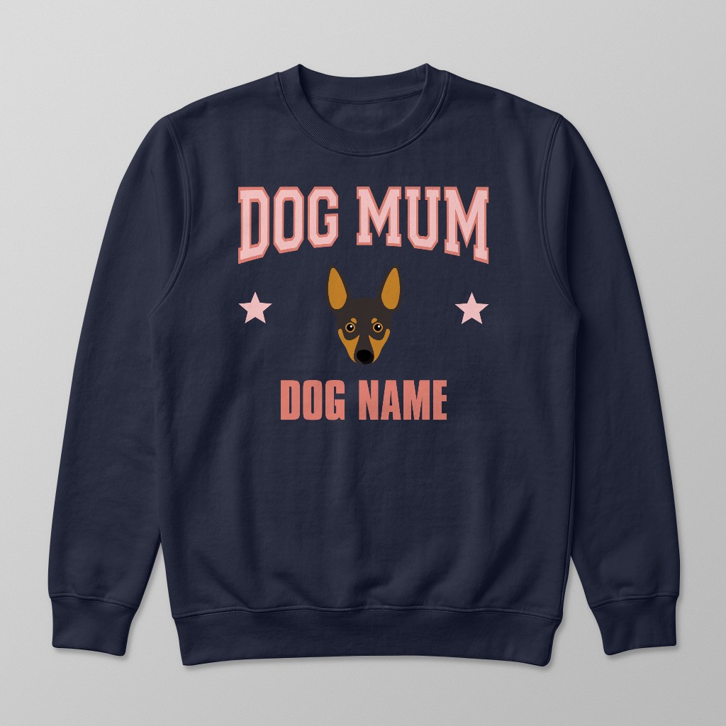 Dog Mum: Personalised {breedFullName} Sweatshirt