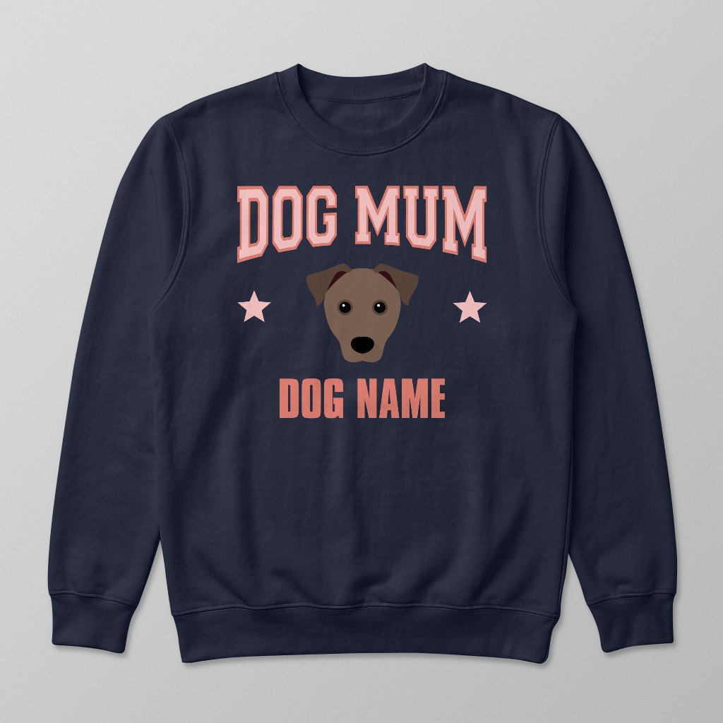 Dog Mum: Personalised {breedFullName} Sweatshirt