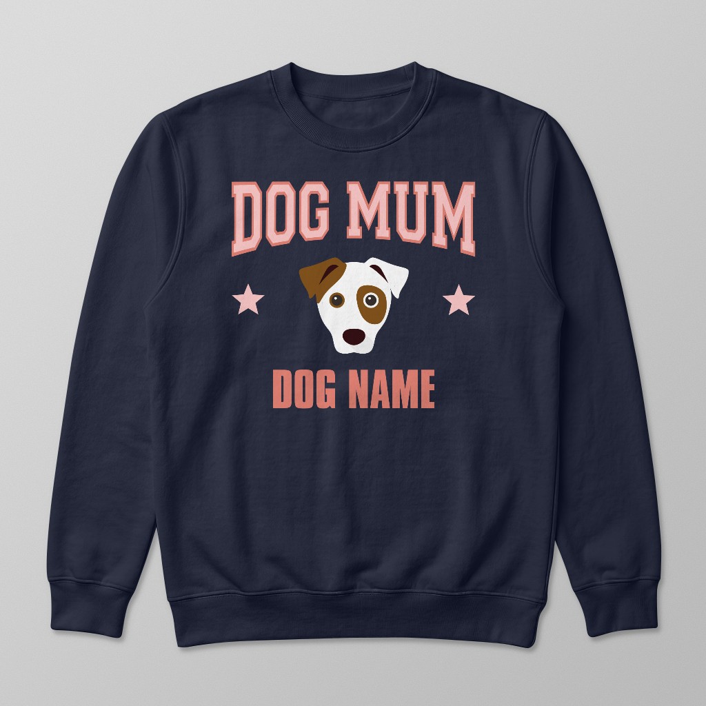 Dog Mum: Personalised {breedFullName} Sweatshirt