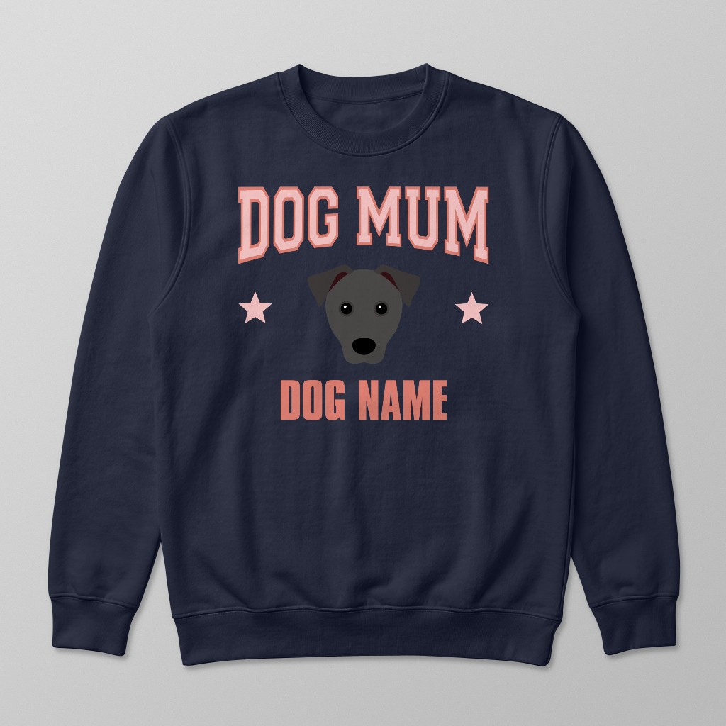 Dog Mum: Personalised {breedFullName} Sweatshirt