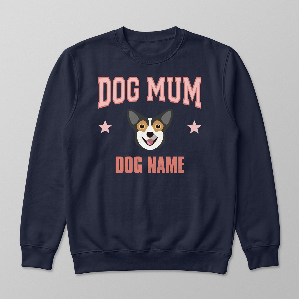 Dog Mum: Personalised {breedFullName} Sweatshirt