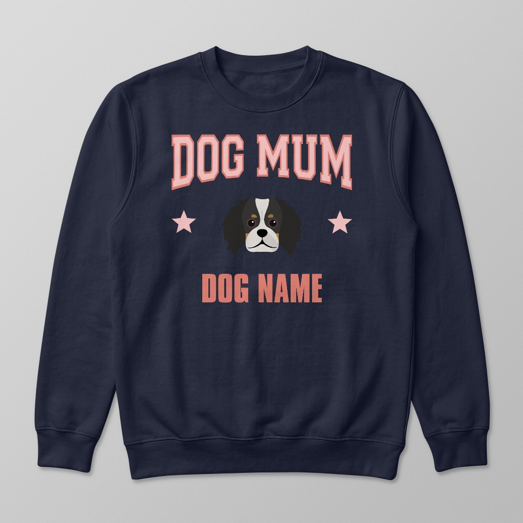 Dog Mum: Personalised {breedFullName} Sweatshirt