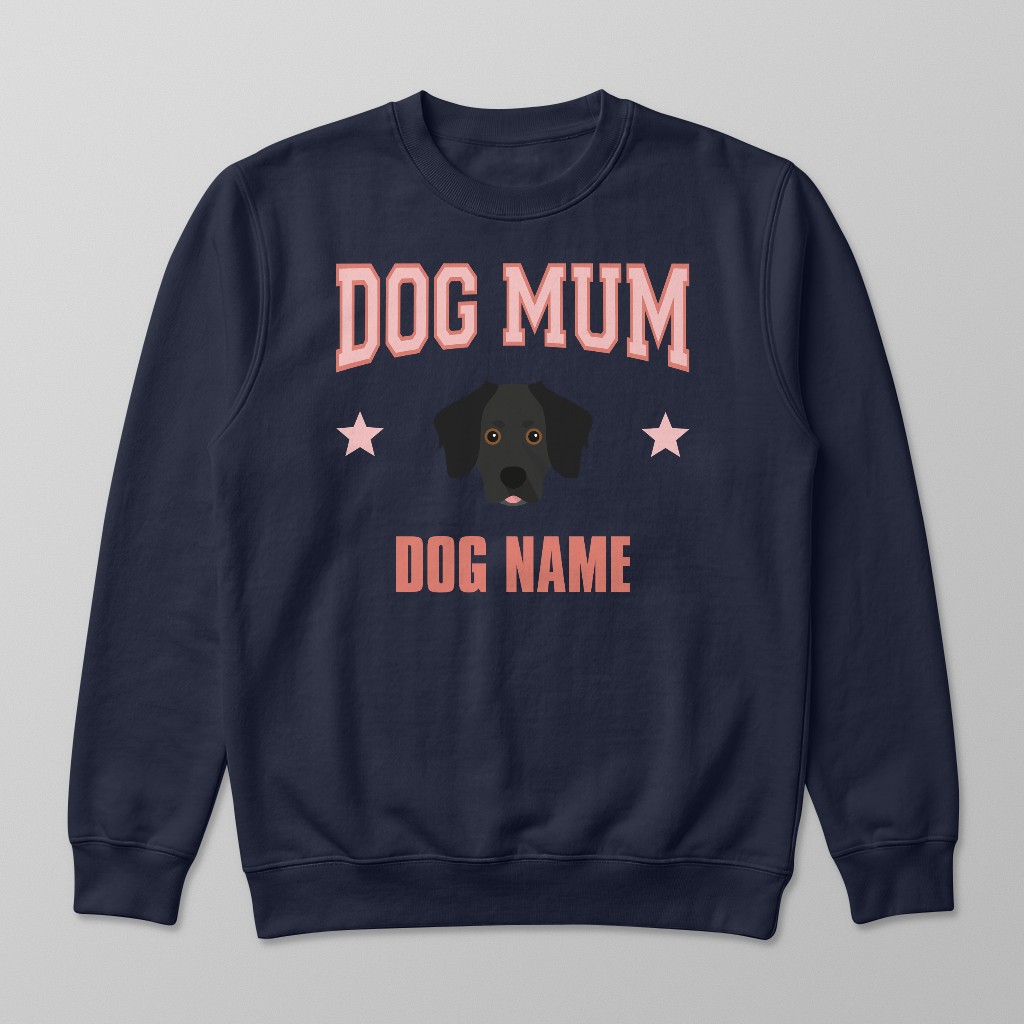 Dog Mum: Personalised {breedFullName} Sweatshirt