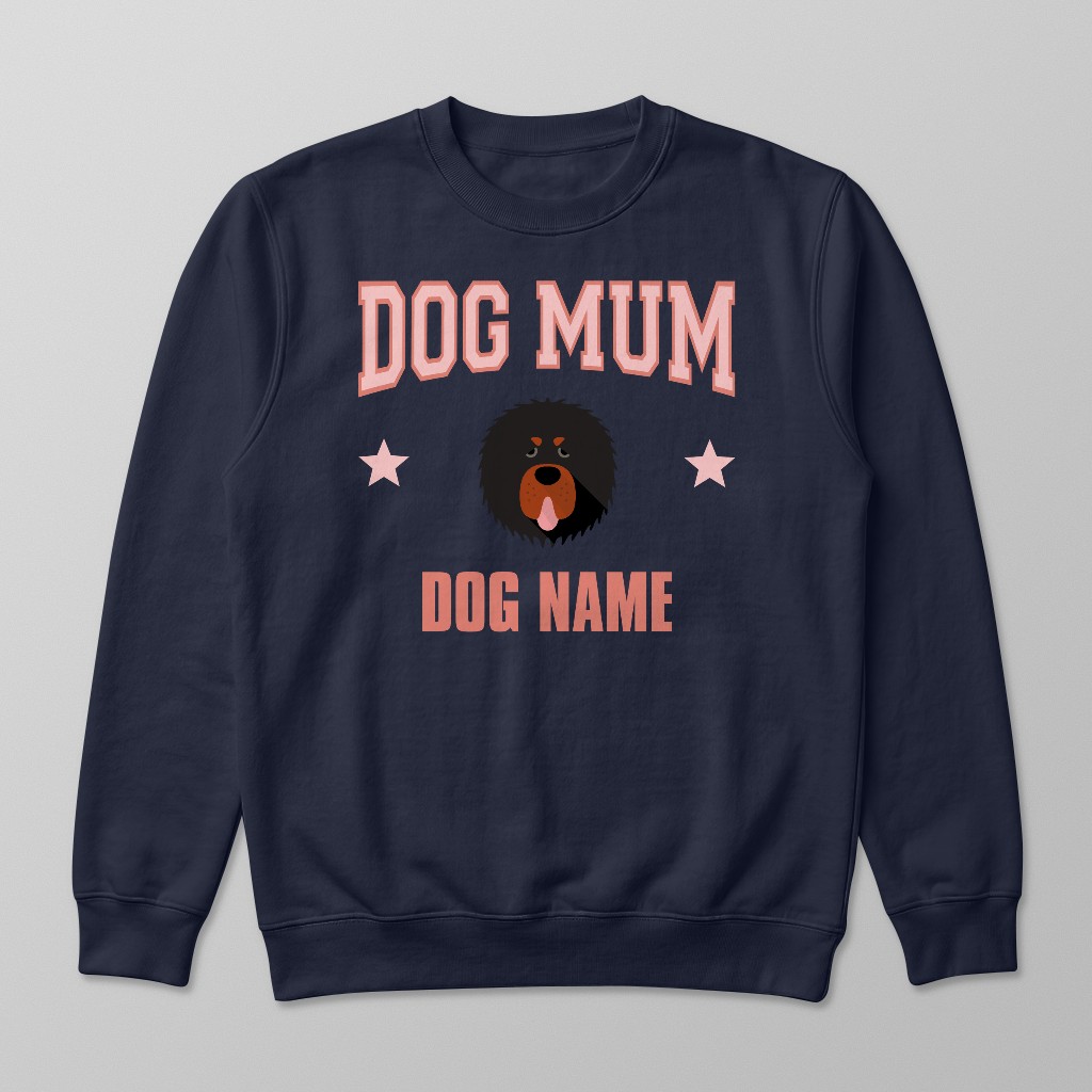 Dog Mum: Personalised {breedFullName} Sweatshirt