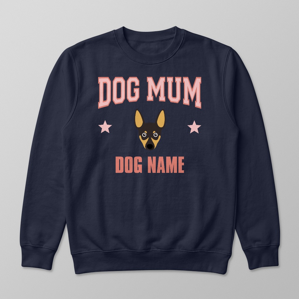 Dog Mum: Personalised {breedFullName} Sweatshirt