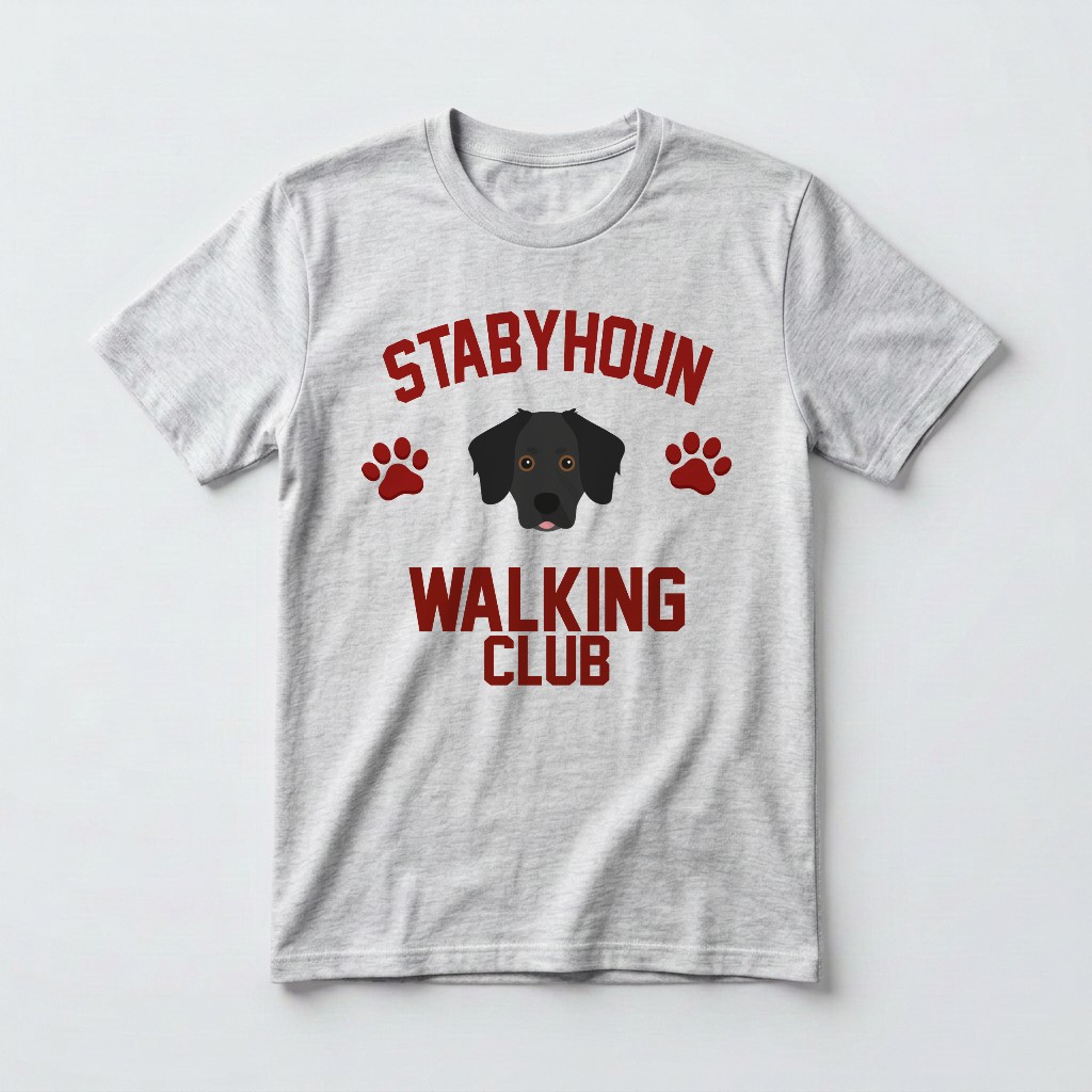 Walking Club: Personalized {breedFullName} T-Shirt