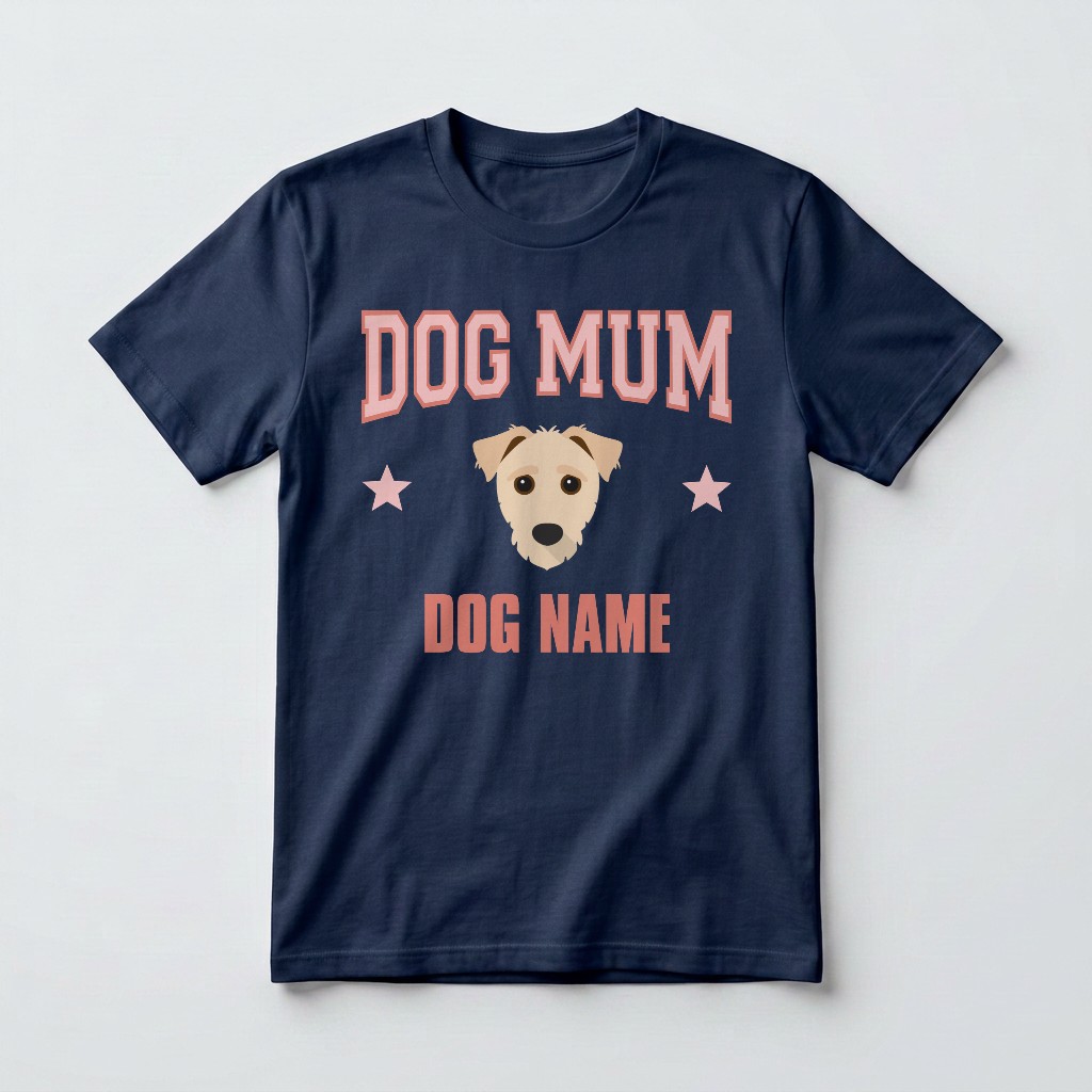 Dog Mum: Personalised {breedFullName} T-Shirt