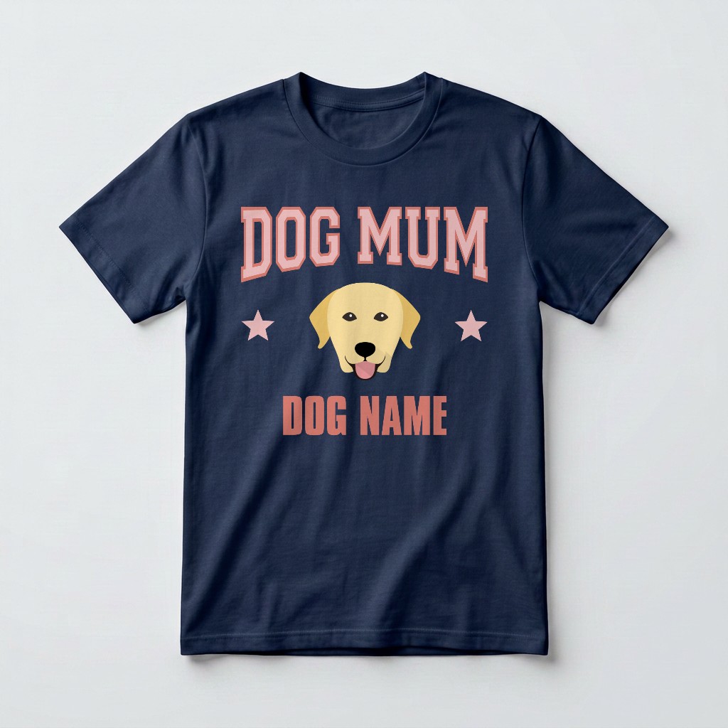 Dog Mum: Personalised {breedFullName} T-Shirt