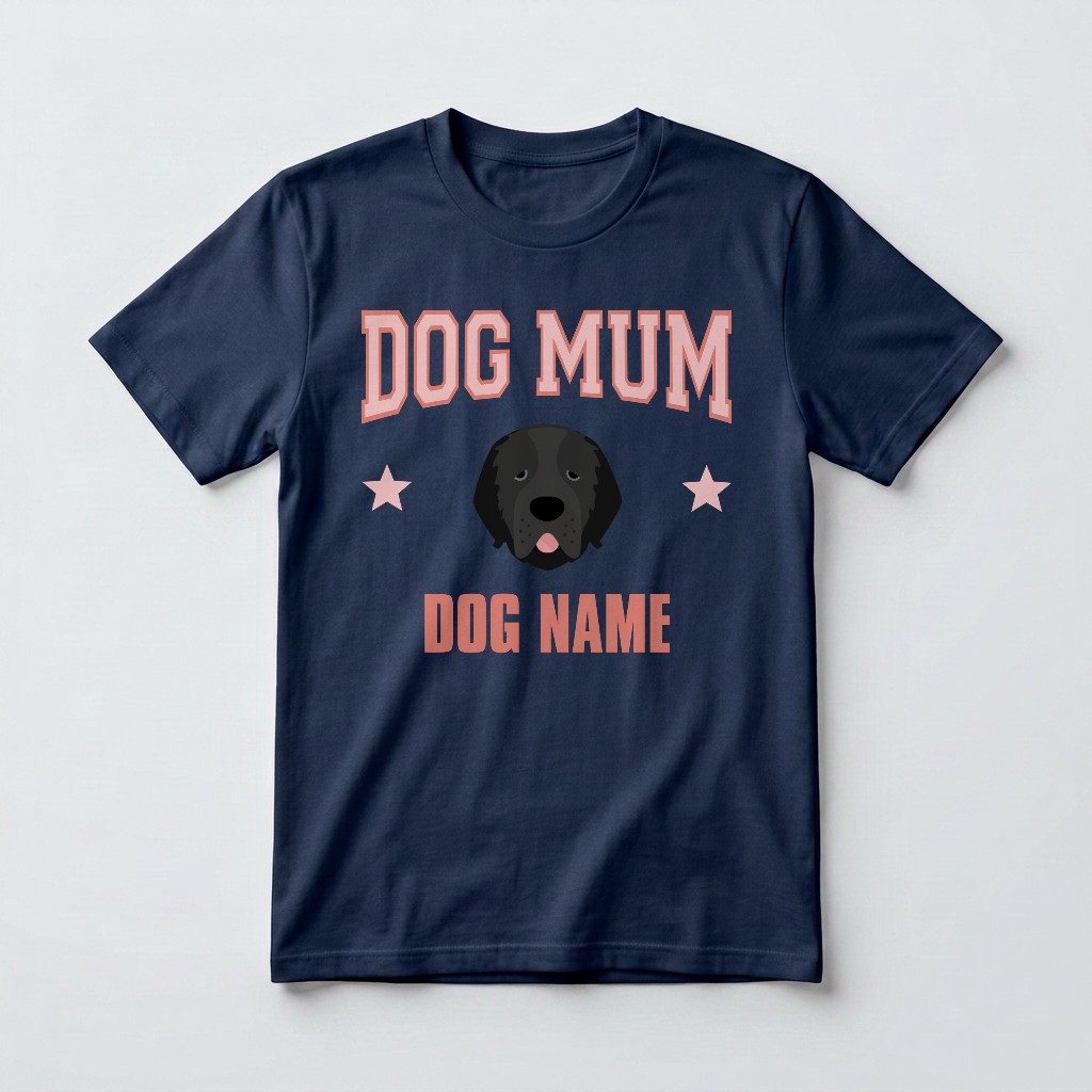 Dog Mum: Personalised {breedFullName} T-Shirt
