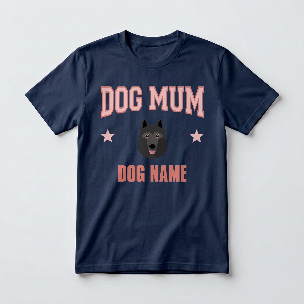 Dog Mum: Personalised {breedFullName} T-Shirt