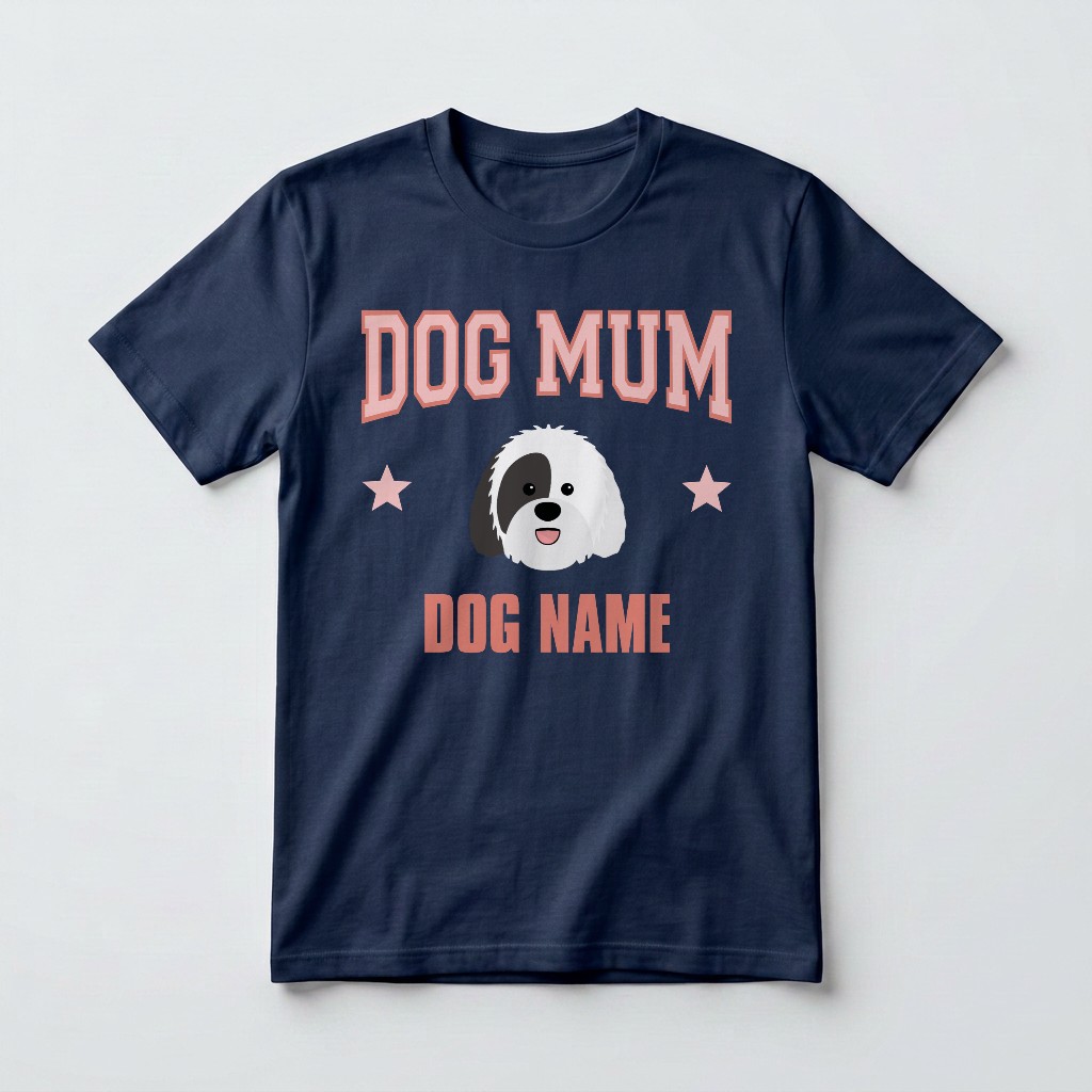 Dog Mum: Personalised {breedFullName} T-Shirt