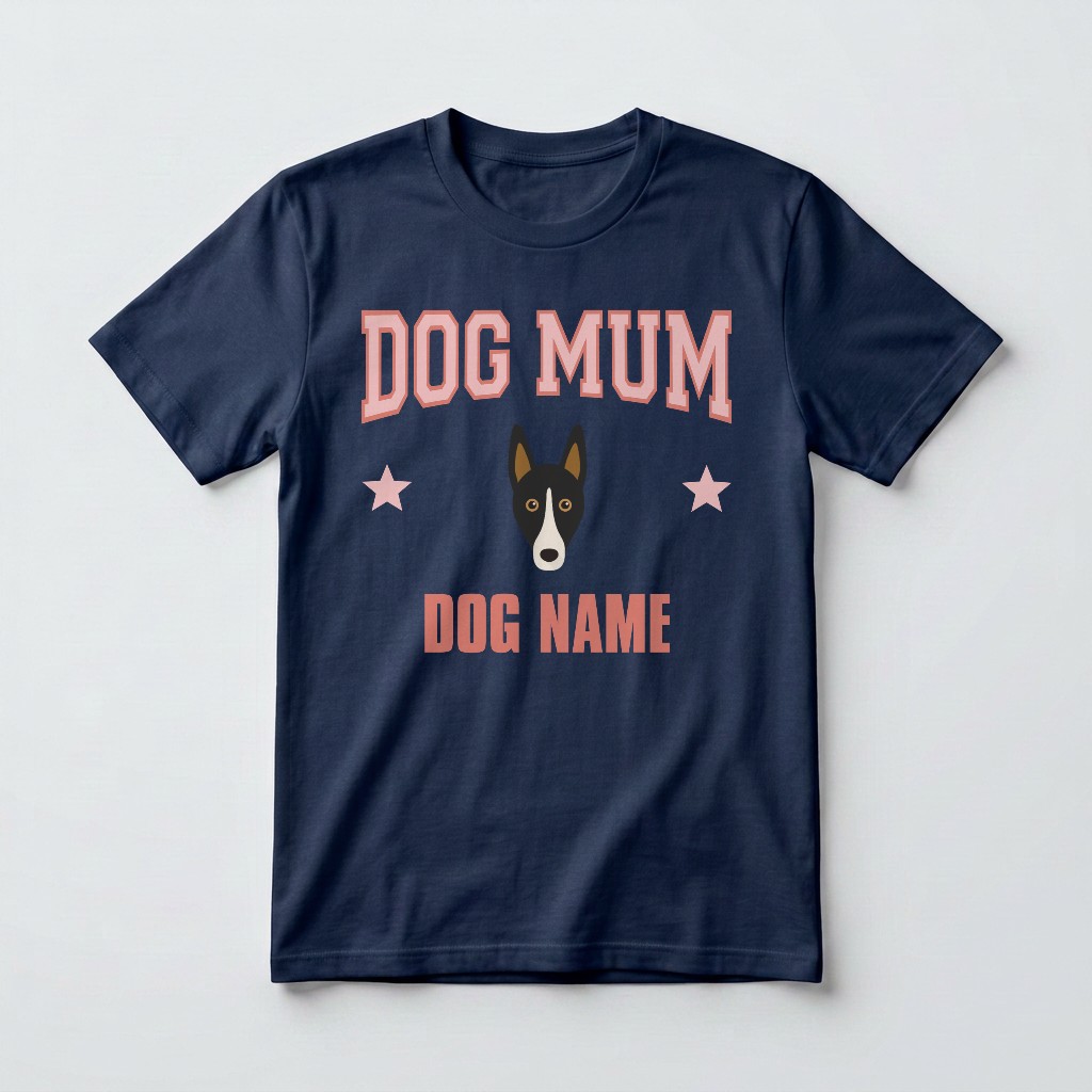 Dog Mum: Personalised {breedFullName} T-Shirt