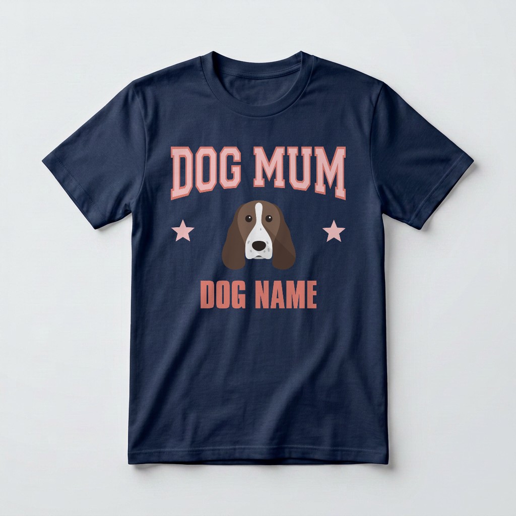 Dog Mum: Personalised {breedFullName} T-Shirt