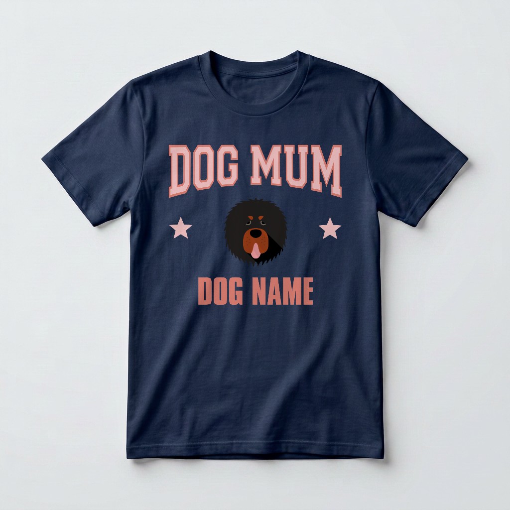 Dog Mum: Personalised {breedFullName} T-Shirt