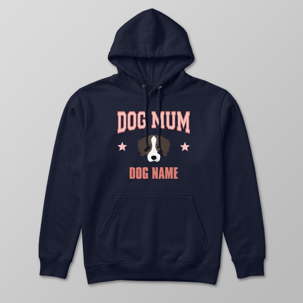 Dog Mum: Personalised {breedFullName} Hoodie