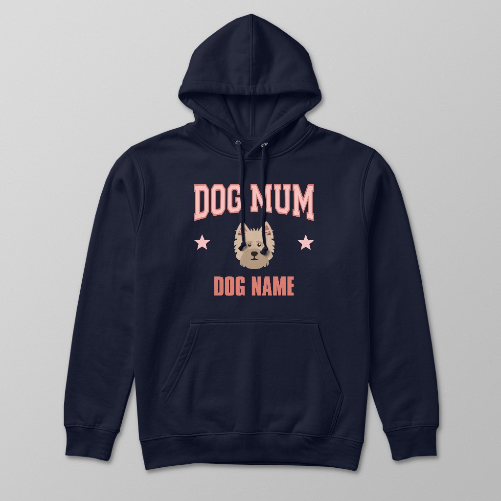 Dog Mum: Personalised {breedFullName} Hoodie