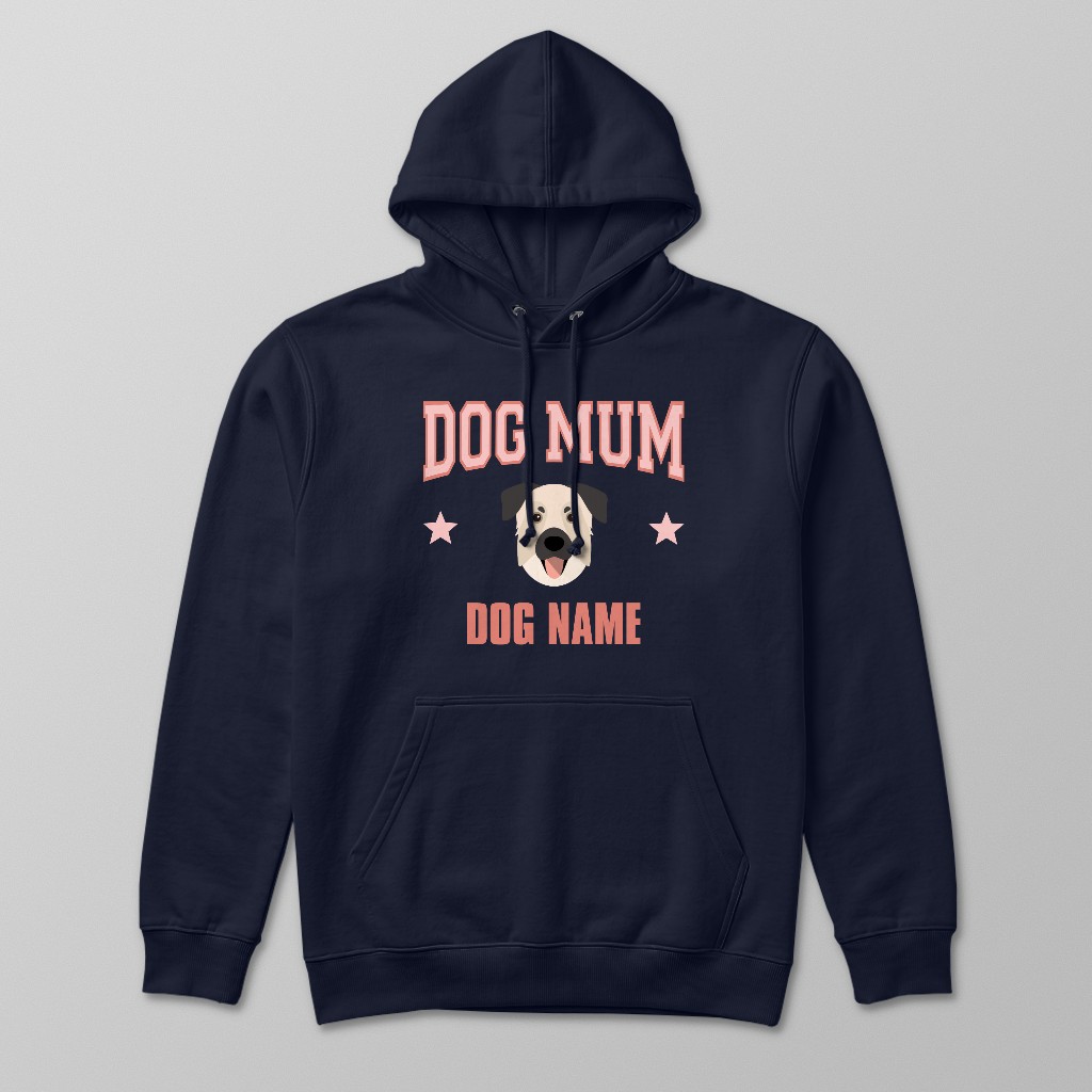 Dog Mum: Personalised {breedFullName} Hoodie