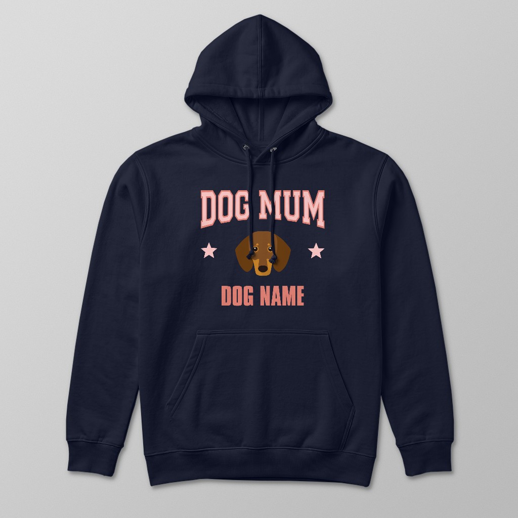 Dog Mum: Personalised {breedFullName} Hoodie