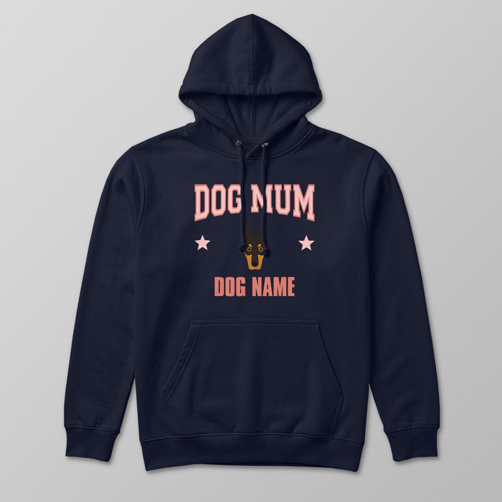Dog Mum: Personalised {breedFullName} Hoodie
