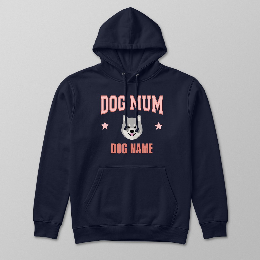 Dog Mum: Personalised {breedFullName} Hoodie