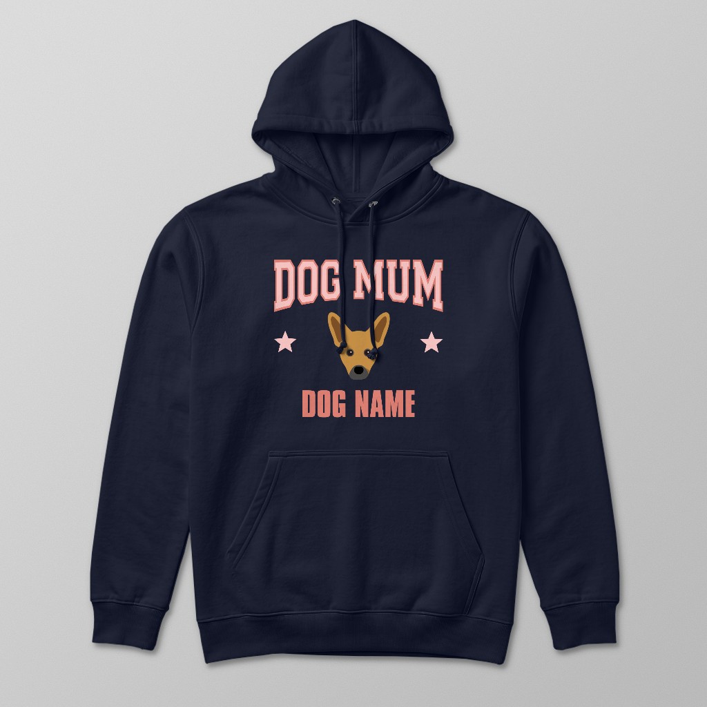 Dog Mum: Personalised {breedFullName} Hoodie