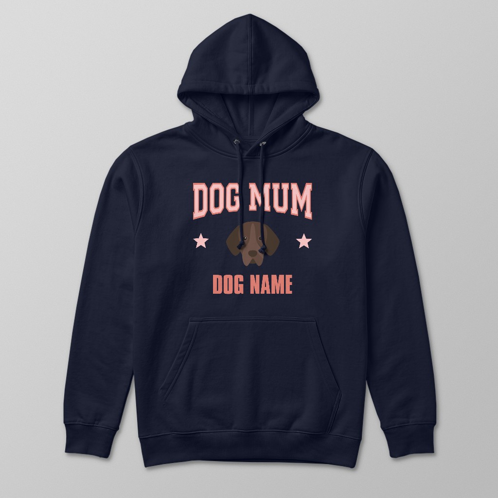 Dog Mum: Personalised {breedFullName} Hoodie