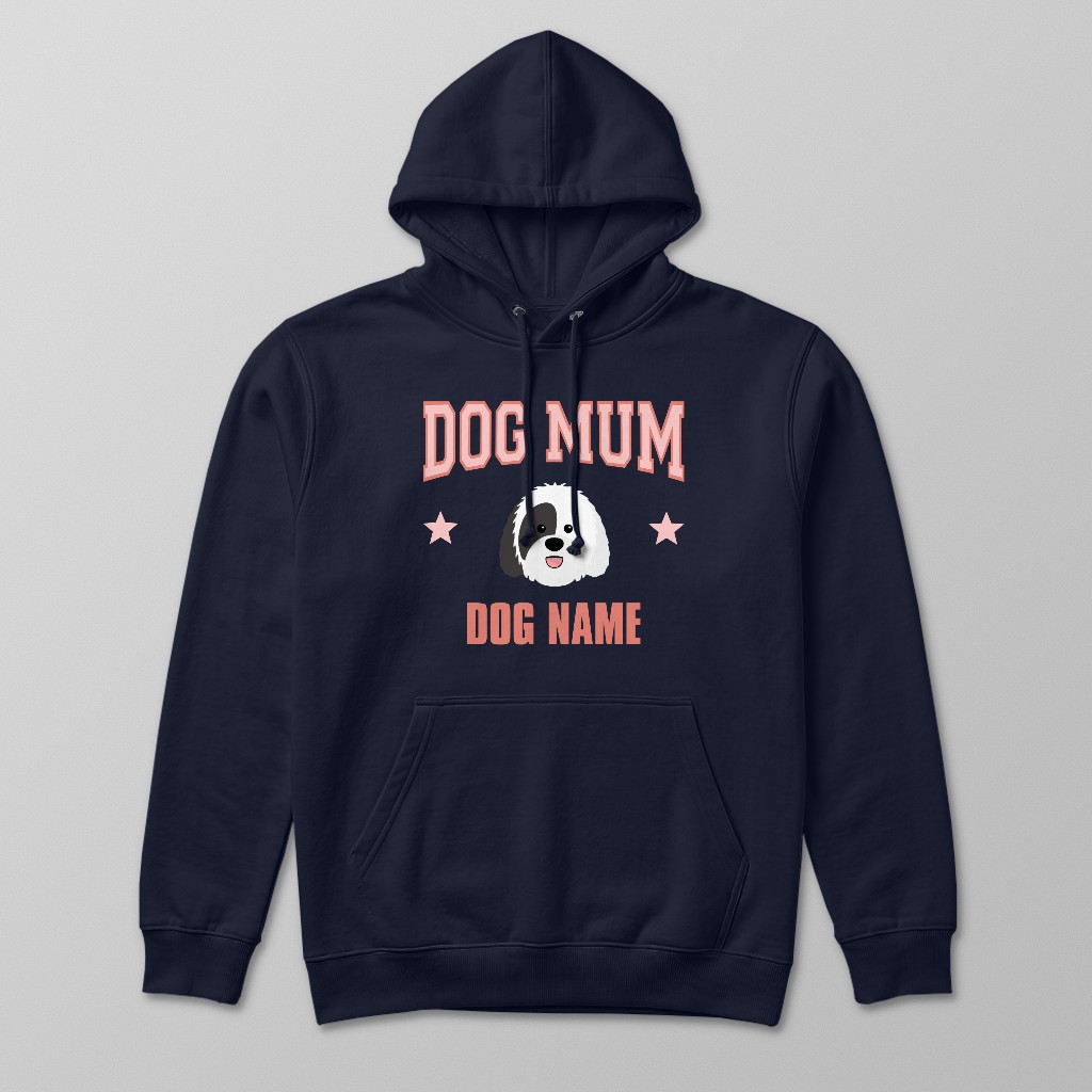 Dog Mum: Personalised {breedFullName} Hoodie
