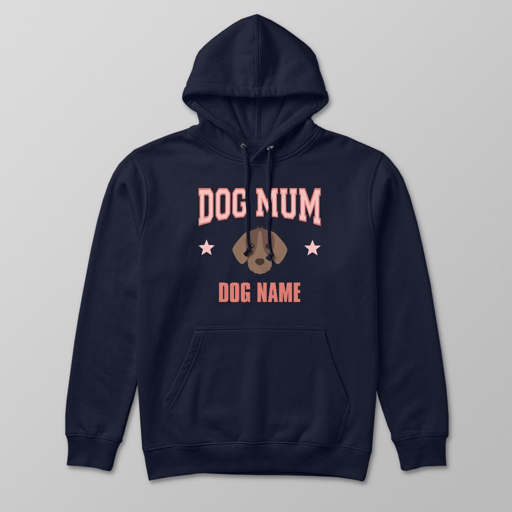 Dog Mum: Personalised {breedFullName} Hoodie