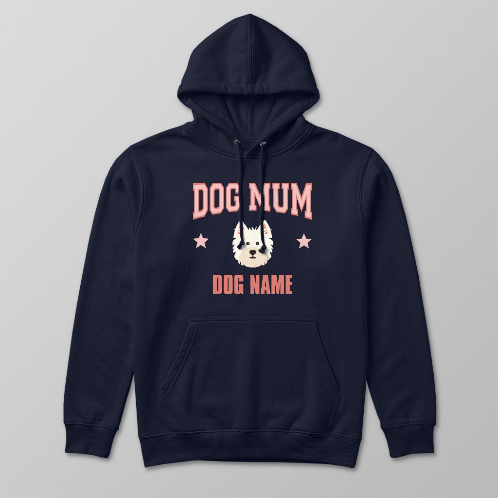 Dog Mum: Personalised {breedFullName} Hoodie