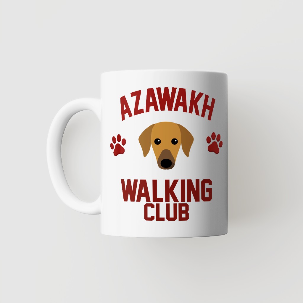 Walking Club: Personalized {breedFullName} Mug