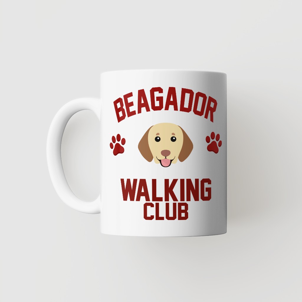 Walking Club: Personalised {breedFullName} Mug