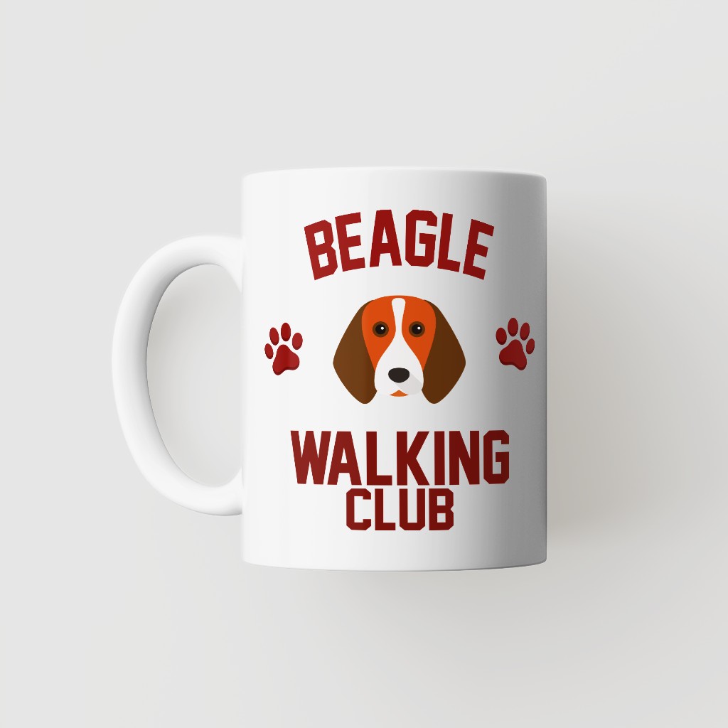 Walking Club: Personalized {breedFullName} Mug