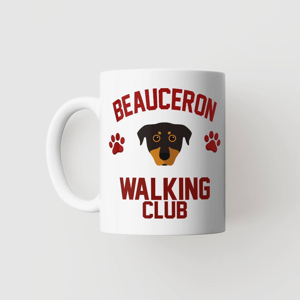 Walking Club: Personalised {breedFullName} Mug
