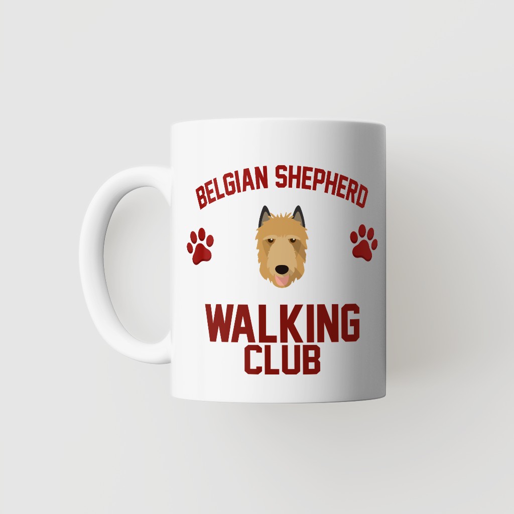 Walking Club: Personalized {breedFullName} Mug