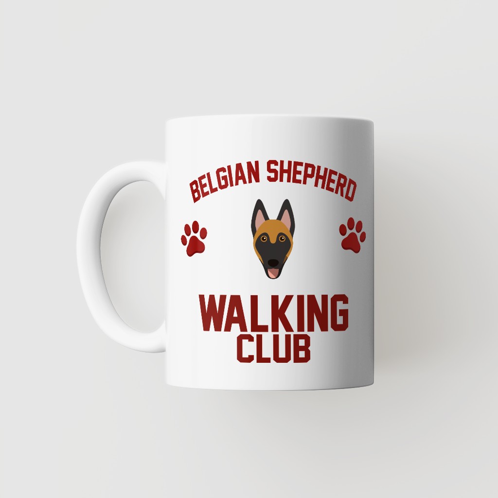 Walking Club: Personalized {breedFullName} Mug