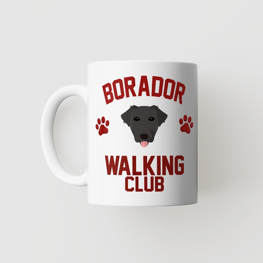 Walking Club: Personalized {breedFullName} Mug