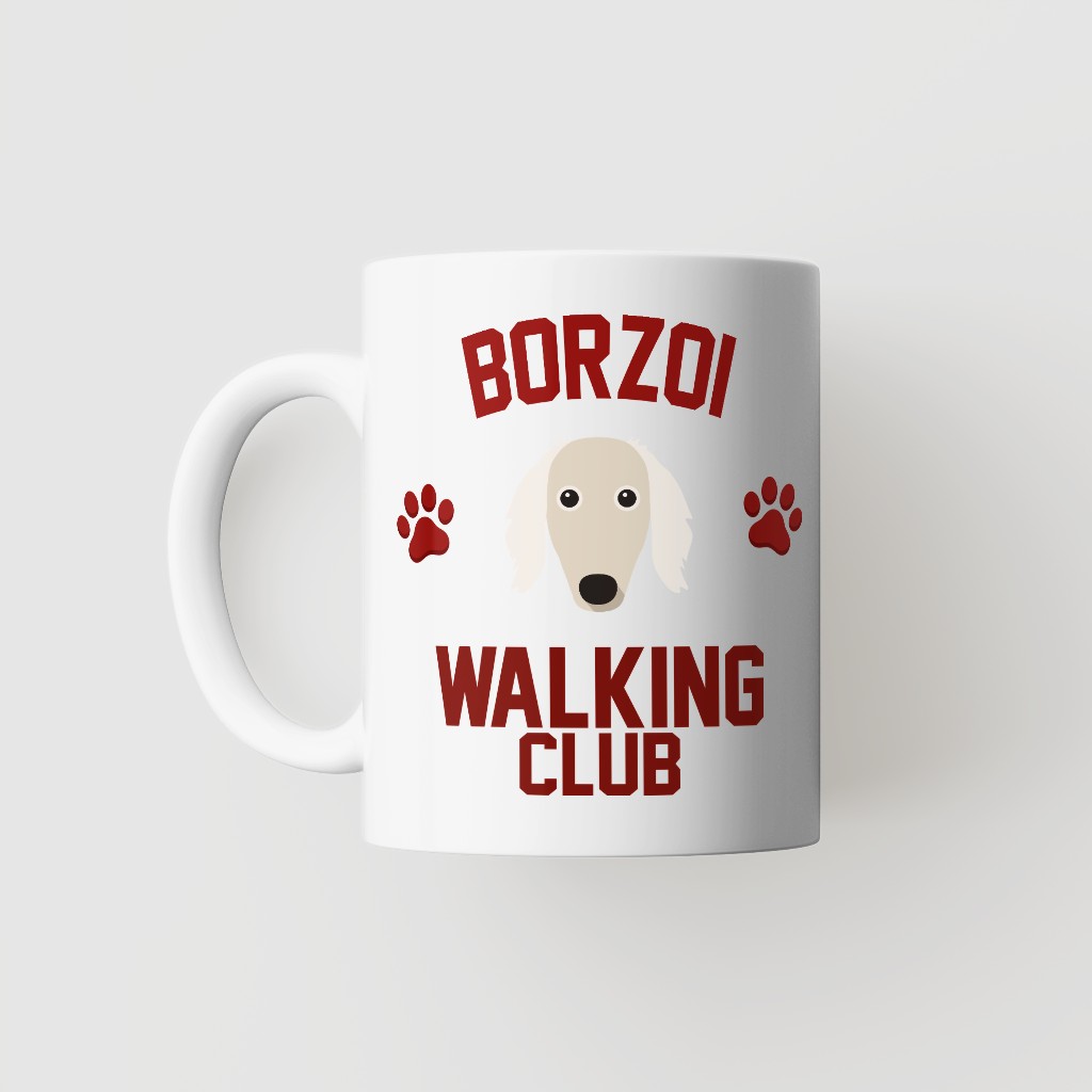 Walking Club: Personalized {breedFullName} Mug